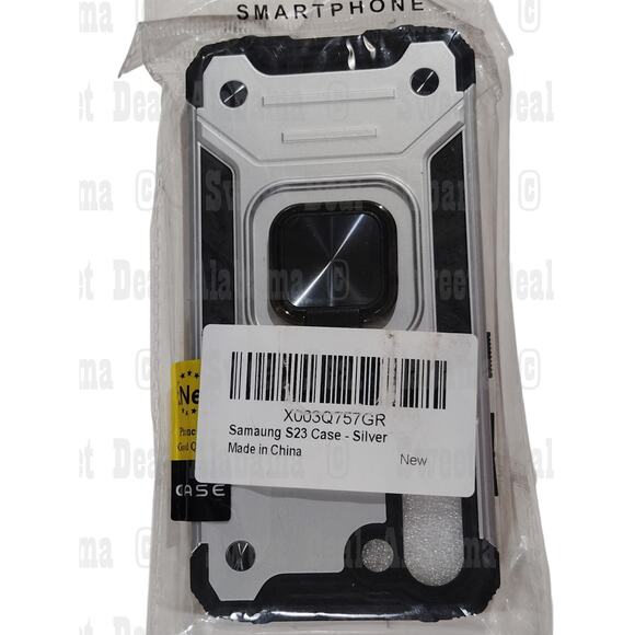 Samaung Cellphone Case For Samsung Galaxy S23 Phone, Silver - Picture 4 of 5